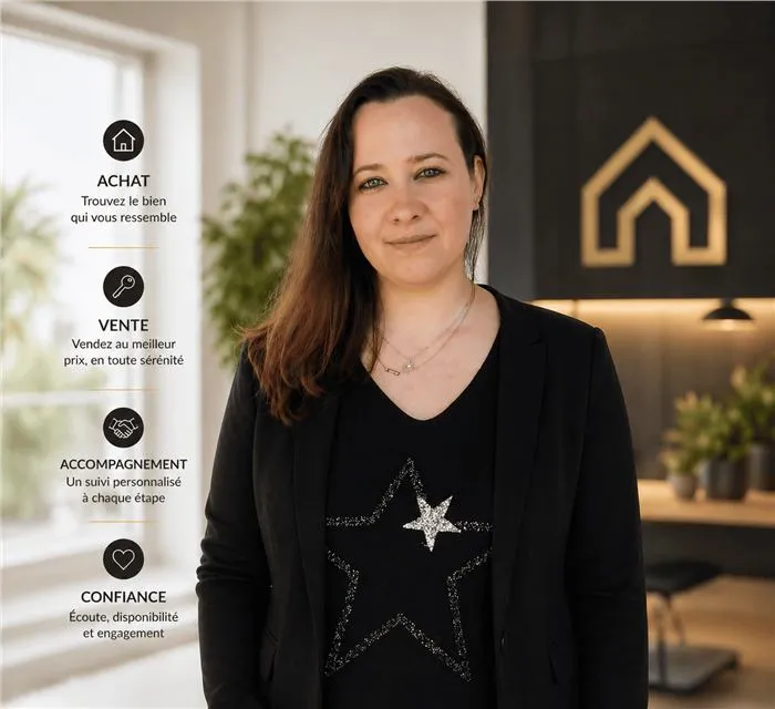 Portrait de Gabrielle Massot, mandataire immobilier BSK en Haute-Garonne